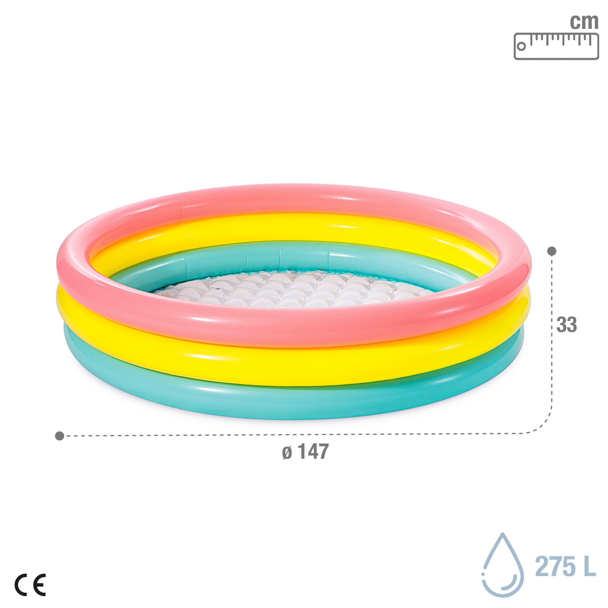 るーさ　35個 Amazon | INTEX(インテックス) プール サンセットグロープール